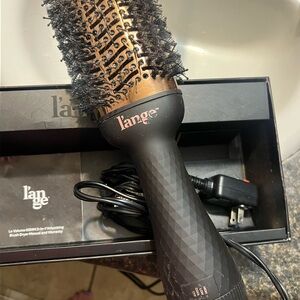 Lange Black and Gold Volumizing Brush